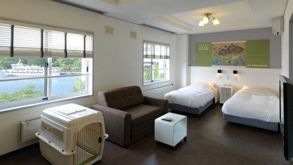 【トゥラノ館】湖側デラックスツイン